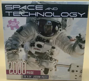 2000 Piece Jigsaw Puzzle Space And Technology By Dalmatian Press 28” X 34” - Picture 1 of 5