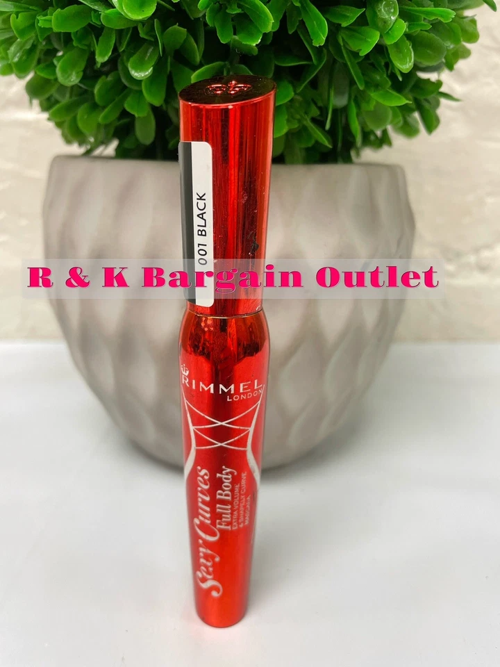 RIMMEL SEXY CURVES FULL BODY MASCARA 001 BLACK 0.27 Oz - Image 1 of 1