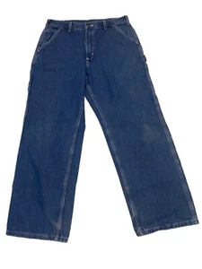 Carhartt Blue Dungaree Fit Denim Carpenter Jeans 34X30 - Bild 1 von 10