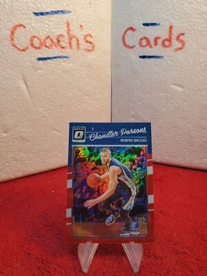 2016 Optic NBA #/99 Chandler Parsons Memphis Grizzlies - Image 1 of 3