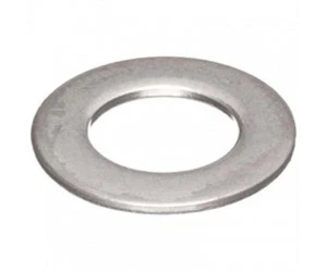 Lavadora plana M8 zinc (QTY 50) 8 mm hecha en EE. UU. (I.D. 8,5 mm ~ O.D. 15,75 mm) - Imagen 1 de 1