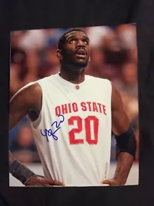 GREG ODEN SIGNED 8X10 OHIO STATE BASKETBALL HEAT TRAILBLAZERS NBA AUTO COA - Picture 1 of 1
