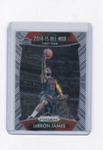 LEBRON JAMES 2015-16 PRIZM BASKETBALL 2014-15 ALL-NBA 1ST TEAM CARD-SHIPS FREE - Picture 1 of 24