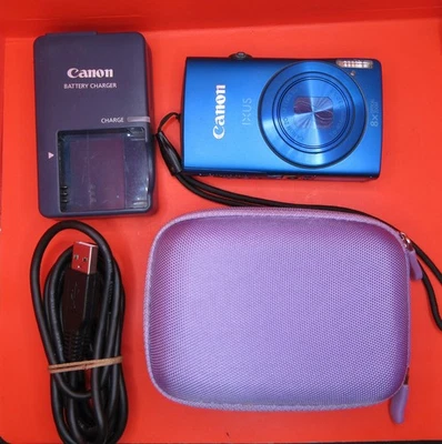 Canon IXUS 230 HS/PowerShot ELPH 310 HS 12.1MP Compact Digital Camera Blue Teste - Image 1 of 4