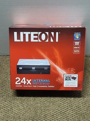 LiteOn 24X Internal DVD/CD Writer (New in the Box) - Image 1 of 4