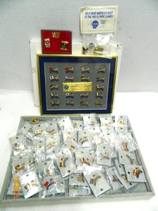 1990 GOODWILL SEATTLE COLLECTOR PIN SET  1988 SEOUL  + 44 NEW PINS + MEDALLIONS - Picture 1 of 8