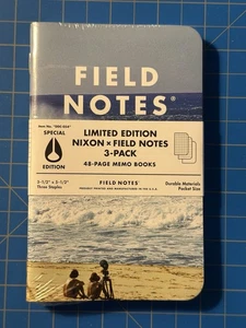 New Sealed Field Notes DDC-054 Nixon Limited Special Edition 3-pack 2016 - Picture 1 of 2