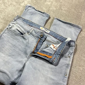 Pantalones de mezclilla Lee Modern Series calce recto pierna recta para hombre 38 azul lavado claro - Imagen 1 de 19