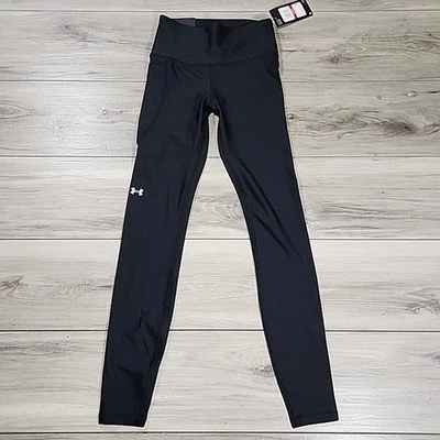 Leggings Under Armour para mujer XS negros tiro alto nuevos Foto 1 de 4