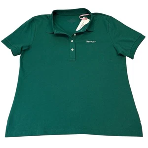 Vineyard Vines Heritage Damen-Poloshirt Größe Medium neu mit Etikett $ 90 grün Newport - Bild 1 von 7