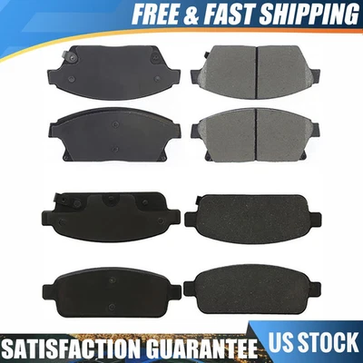 Juego de pastillas de freno delanteras traseras izquierda derecha Centric Parts para Chevrolet Cruze 2015 2014 Foto 1 de 4