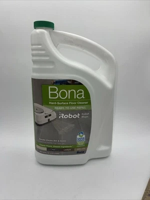 Bona Hard Surface Cleaner 128 fl oz for Robot Robot Mops Refill Sealed - Image 1 of 4