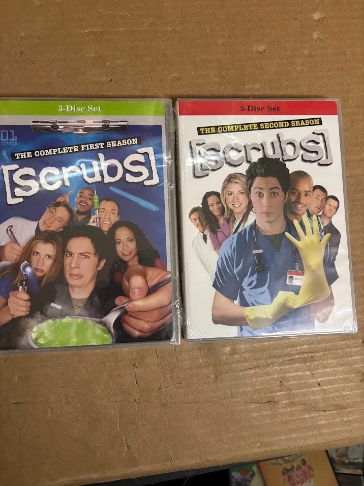 Scrubs Season 1&2 DVD Set Sealed Brand New Foto 1 de 1
