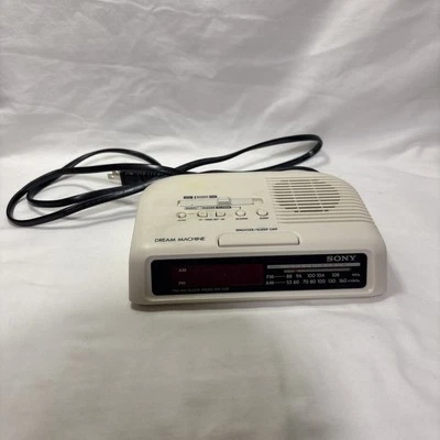 Vintage Sony ICF-C25 Dream Machine Alarm Clock Radio Tested & Working - Image 1 of 3