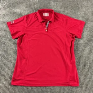 Chick Fil A Oobe Team Style Womens XXL Employee Uniform Polo Shirt Top Red - Picture 1 of 9