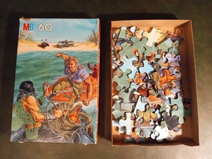 Vtg 1987 G.I. Joe Puzzle 59/60 Piece Incomplete - Picture 1 of 12