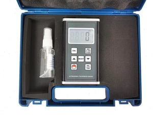 Medidor de espesor ultrasónico digital con resolución de 0,03-15,7 pulgadas 0,1 mm/0,01 mm - Imagen 1 de 12