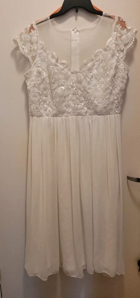 Vestido Blanco - Soleblu Talla 1XL Mujer Plus Foto 1 de 4