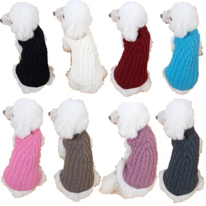 Winter Warmer Hundepullover Gestrickte Kleidung Welpen-Katzen-Kleidung Für / - Bild 1 von 23