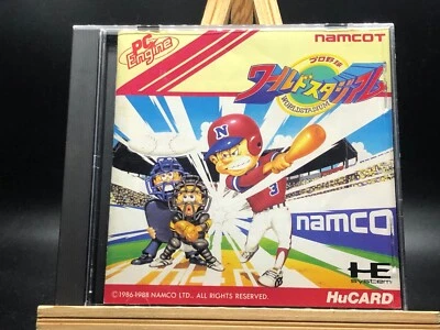Pro Yakyuu World Stadium (pc engine)(TurboGrafx-16,1988) from japan - Image 1 of 4