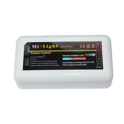 MiLight MiBoxer RGBW LED 4-Zone Receiver 12...24V 240W 5-Pin; RGB+W - Image 1 of 4