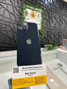 iPhone 14 - 128GB - Midnight Blue (Unlocked) Excellent Condition - Physical SIM - Photo 1 sur 2