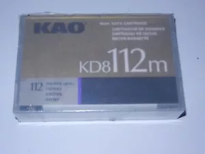 KAO KD8-112m 8mm DATA CARTRIDGE/ NEW IN SHRINK WRAP - Picture 1 of 1
