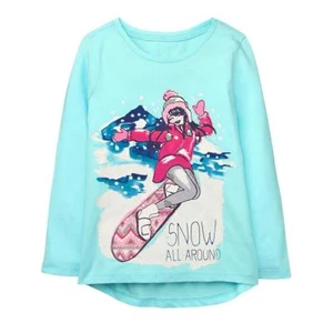 NWT Gymboree Mix N Match Snowboard Tee Shirt Top Girls 4, 5/6,7/8,14 - Picture 1 of 1