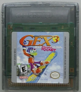 Gex 3: Deep Pocket Gecko (Nintendo Game Boy Color, 1999) - Bild 1 von 2