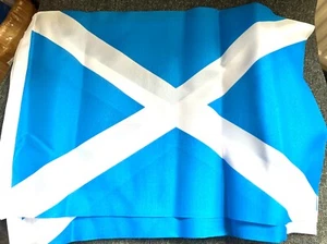 SCOTLAND ST ANDREW LIGHT BLUE PACK OF 4 FLAGS 18" X 12" 45cm x 30cm  - Picture 1 of 1
