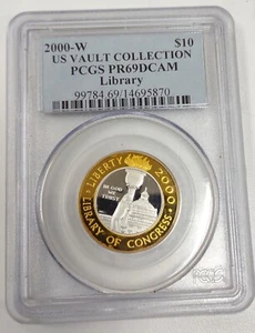 2000 W US VAULT COLLECTION LIBRARY! GRADED PR69 DCAM BY PCGS! - Picture 1 of 4