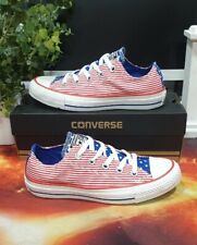NEW IN BOX! Converse CT OX Stars And Stripes Size UK 4