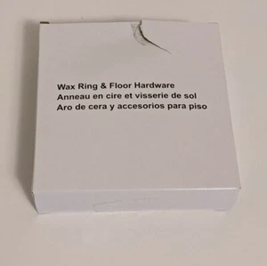 Toilet Wax Ring And Floor Hardware - Picture 1 of 2