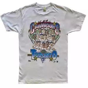 Maglia caricatura Toronto Blue Jays 1992 World Series Champions anni 90 AN44995 - Foto 1 di 2