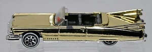 Hot Wheels 1959 Caddy Mattel Promo Near Mint Condition 1997 Gold Chrome 1:64 - Picture 1 of 4