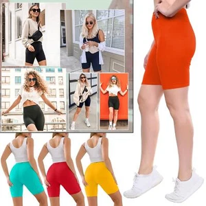 Pantalones Cortos de Ciclismo Súper Elastizados para Damas Baile Deportes Yoga Leggings Pantalones - Imagen 1 de 75