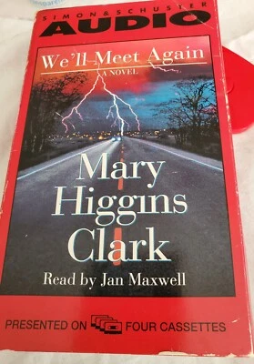 Audiobook  CASSETTE "We'll Meet Again" By Mary Higgins Clark~ Abridged Novel  Q2 - image 1 of 3