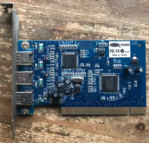 Belkin F5U503 3-Port FireWire IEEE 1394 PCI Card - Picture 1 of 3