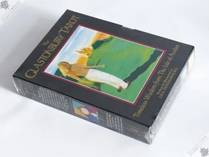 THE GLASTONBURY TAROT LISA TENZIN-DOLMA MAZO CARTAS SABIO 1999 PRIMERA EDICIÓN - Imagen 1 de 1