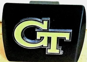 Georgia Tech Yellow Jackets Trailer Hitch Cover - Picture 1 of 3