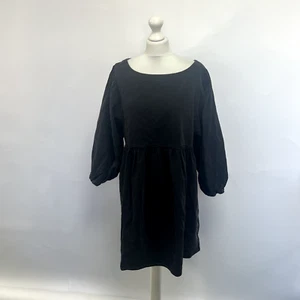 Robe babydoll Free People Get Obsessed. Noir. Large. - Photo 1/6