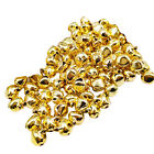 100pcs/set Bell Beads Decor Nordic Style Shatter-proof Metal Loose Beads Jingle