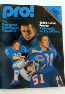 Pro 1979 Pro Football Hall of Fames Class of '79 Falcons Edition Aug. 4 1979 - Picture 1 of 2