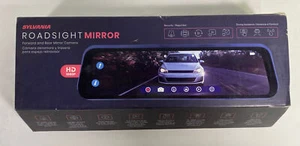 Sylvania Roadsight Rearview Mirror Forward & Rear Mirror Camera 1080P NEW OPEN - Picture 1 of 8