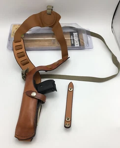Bianchi 12358 X15 Vertical LH Shoulder Holster, 2"-3" HANDGUNS & MORE -LEFT HAND - Picture 1 of 14