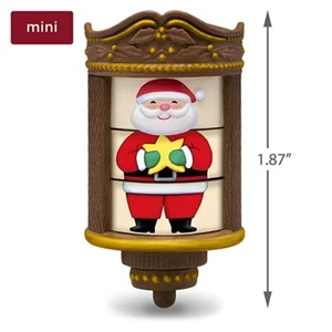 Hallmark 2018 Stylin' Santa Miniature Keepsake Ornament - Picture 1 of 5