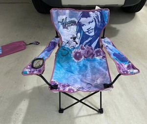 RAR!! Hannah Montana klappbarer Campingstuhl in TASCHE NEU mit Etikett Miley Cyrus - Bild 1 von 7