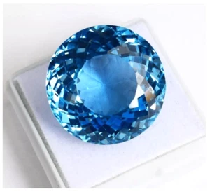 New Natural Precious Tourmaline Round Cut 38.15 CT Certified Loose Gemstone - Picture 1 of 8