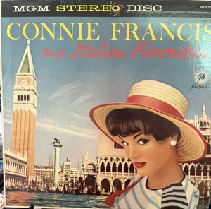 Connie Francis - Sings Italian Favorites SE3791 Vinyl Record Lp VG MGM Stereo - Picture 1 of 4