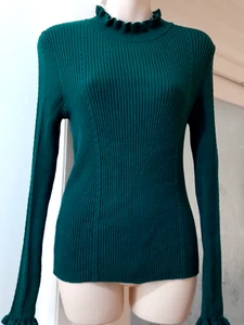 Princess Highway Jumper Womens Size 10 Green Pullover Sweater - Picture 1 of 5